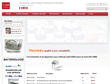 Tablet Screenshot of c2m-technology.fr